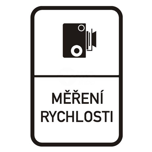 Dopravní značka - IP31a - Měření rychlosti