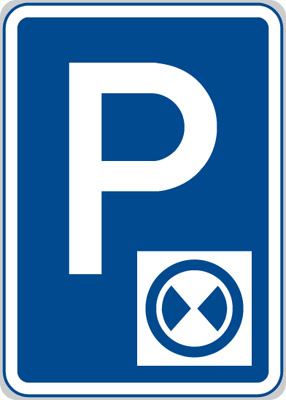 Dopravní značka - IP13b - Parkoviště s parkovacím kotoučem