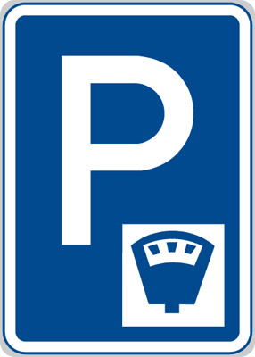 Dopravní značka - IP13c - Parkoviště s parkovacím automatem